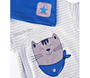 Stickdatei - Happy Cat Doodle